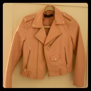 Pink Pleather Jacket